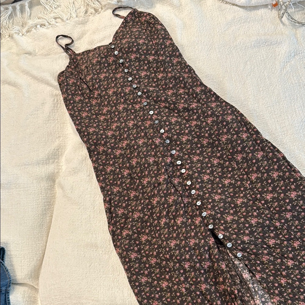 Lucky Brand Pink Floral Blouse